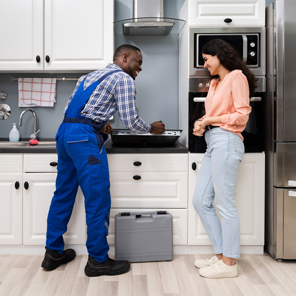 can you provide an estimate for cooktop repair before beginning any work in Emerald Isle